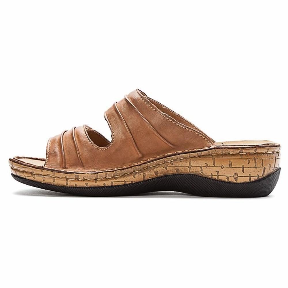 Sandalias Propet June Mujer Marrones | YRZD-29876