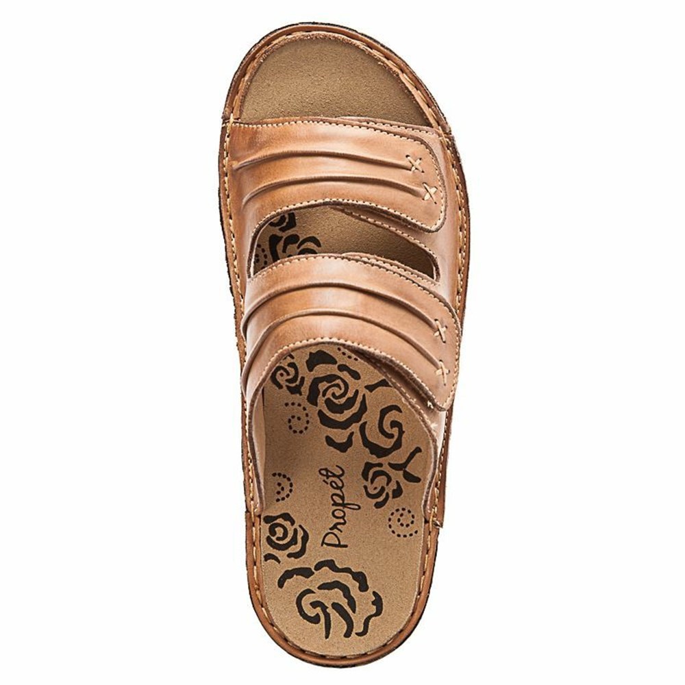 Sandalias Propet June Mujer Marrones | YRZD-29876