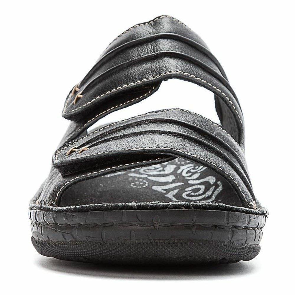 Sandalias Propet June Mujer Negras | XOFS-35167