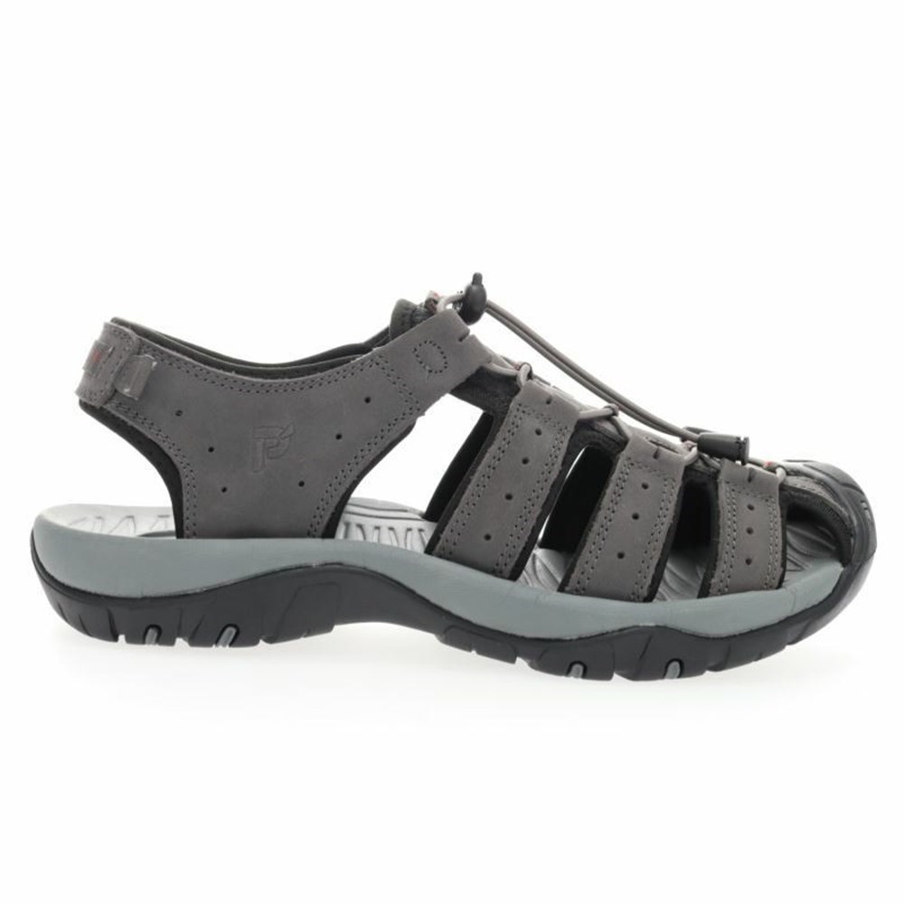 Sandalias Propet Kona Hombre Gris | WPUC-46012