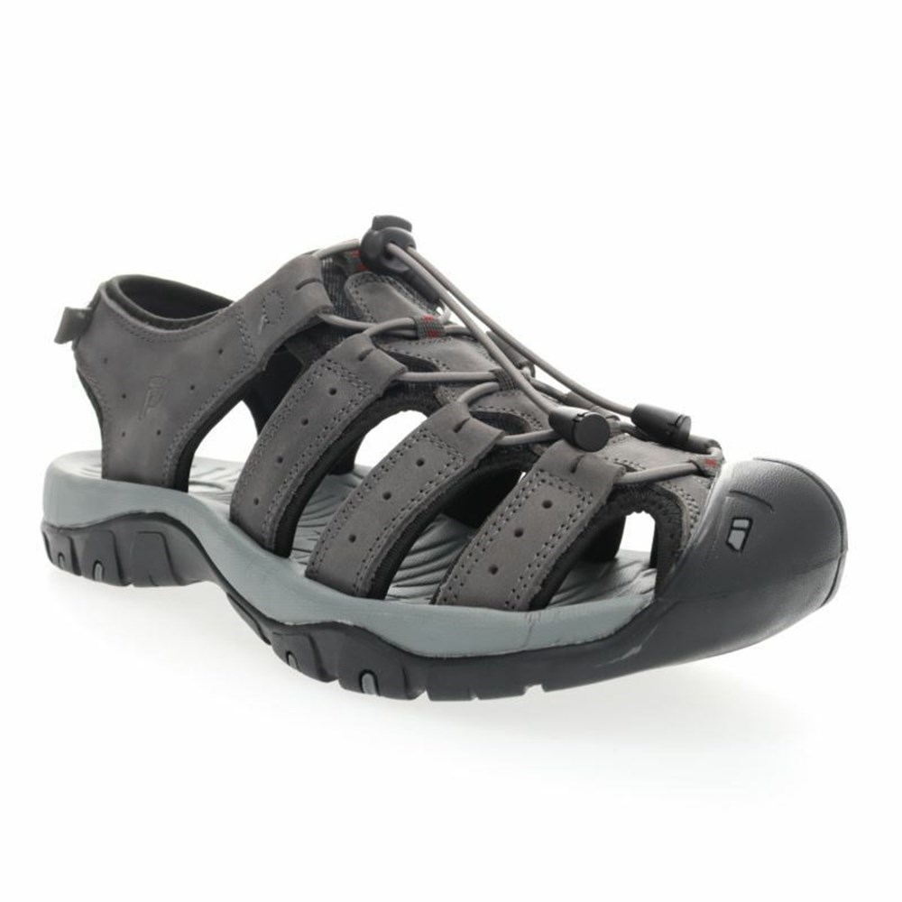 Sandalias Propet Kona Hombre Gris | WPUC-46012