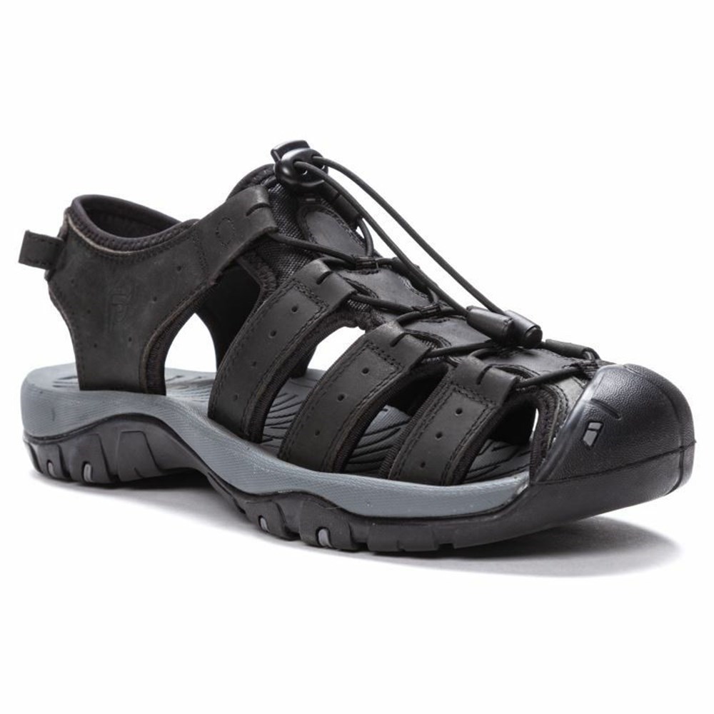 Sandalias Propet Kona Hombre Marrones | OGFE-85926