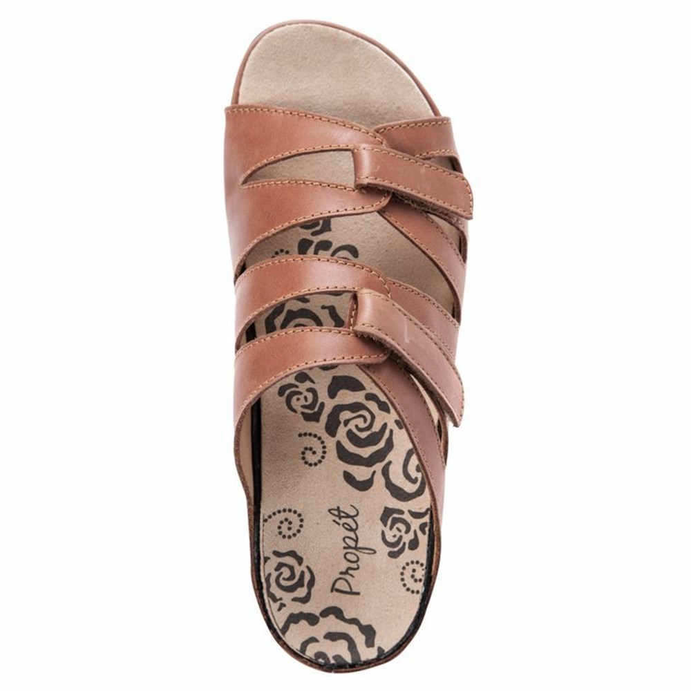 Sandalias Propet Kylie Mujer Marrones | TBKM-13740