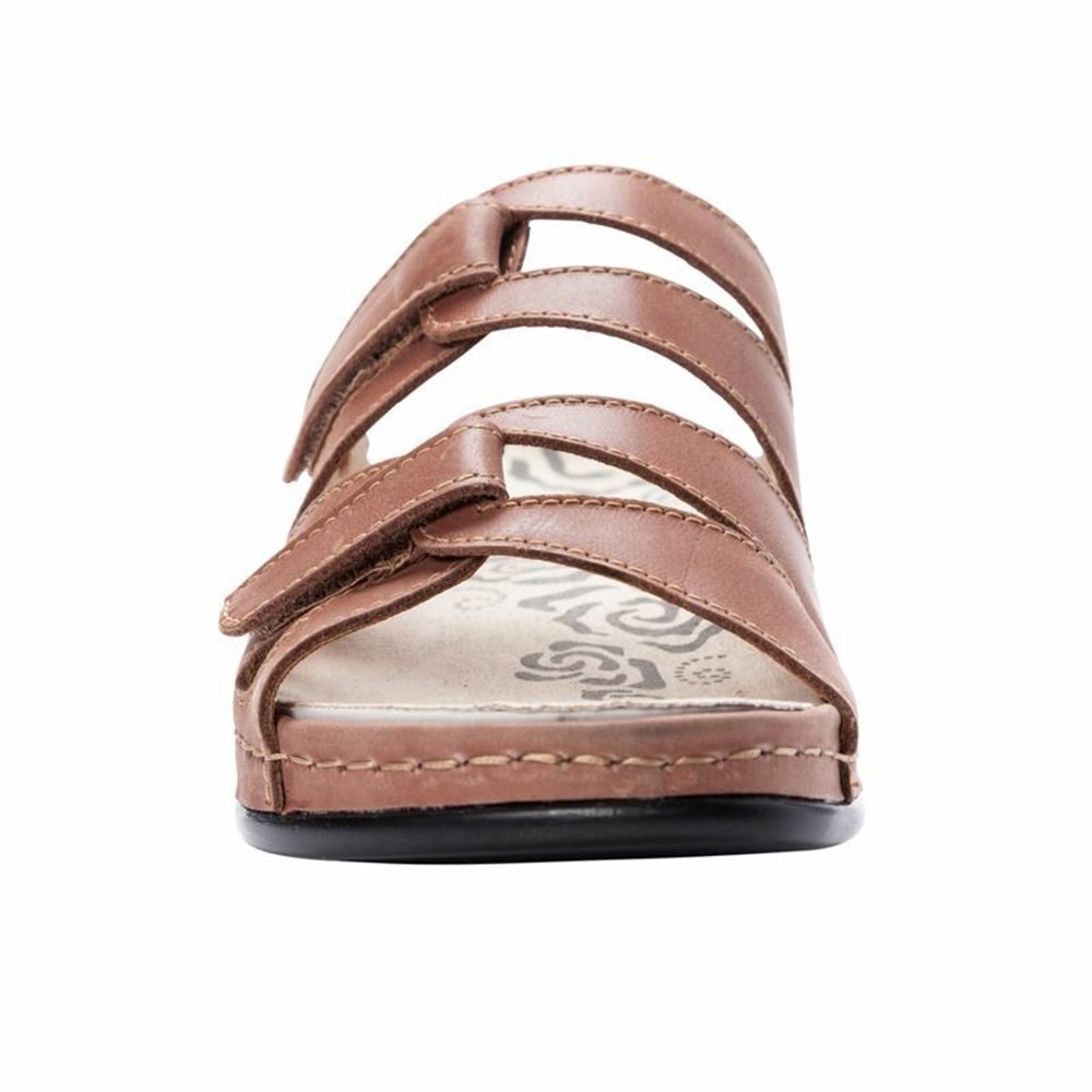 Sandalias Propet Kylie Mujer Marrones | TBKM-13740