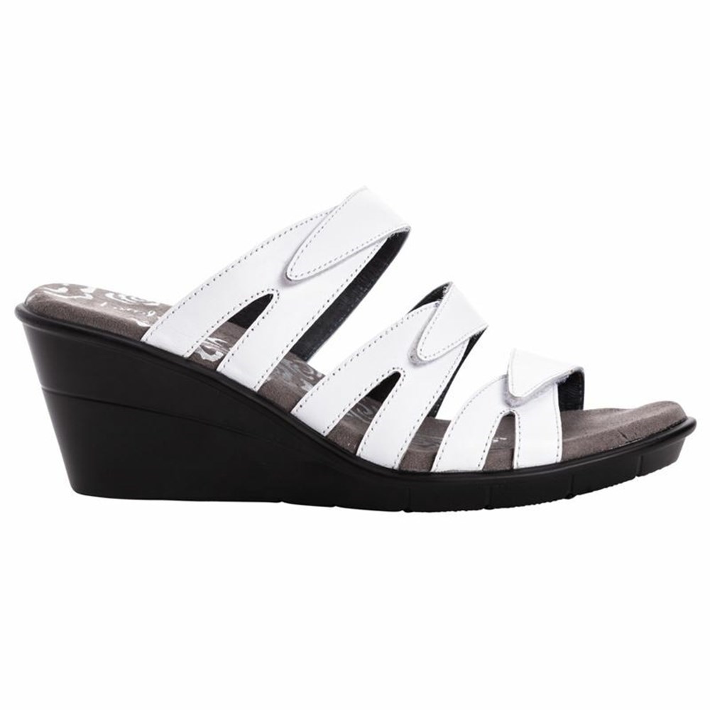 Sandalias Propet Lexie Mujer Blancas | JQKB-69150