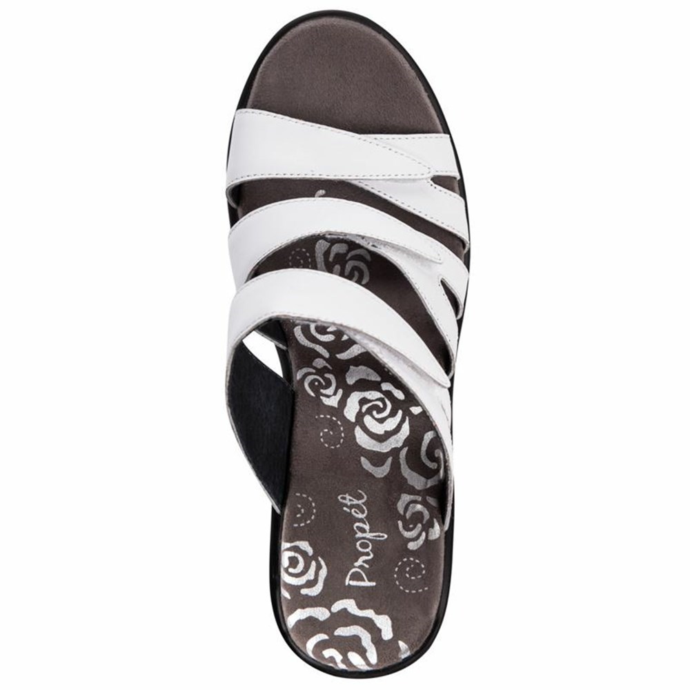 Sandalias Propet Lexie Mujer Blancas | JQKB-69150