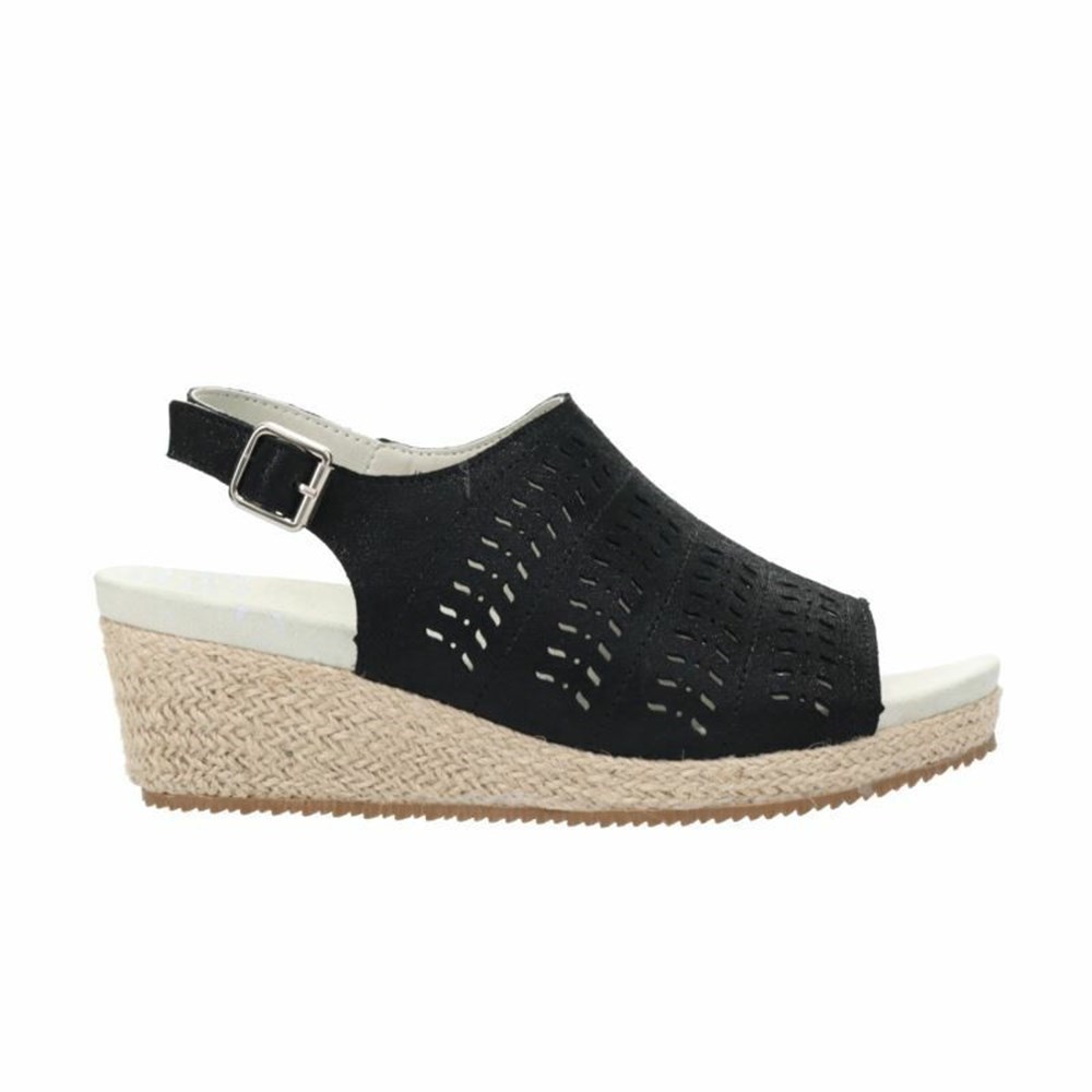 Sandalias Propet Marlo Mujer Negras | MVPY-94852