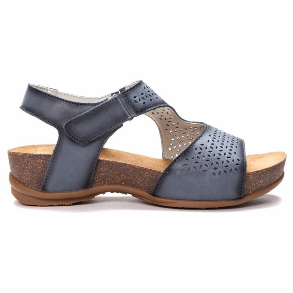 Sandalias Propet Phoebe Mujer Azules | VIYG-98567