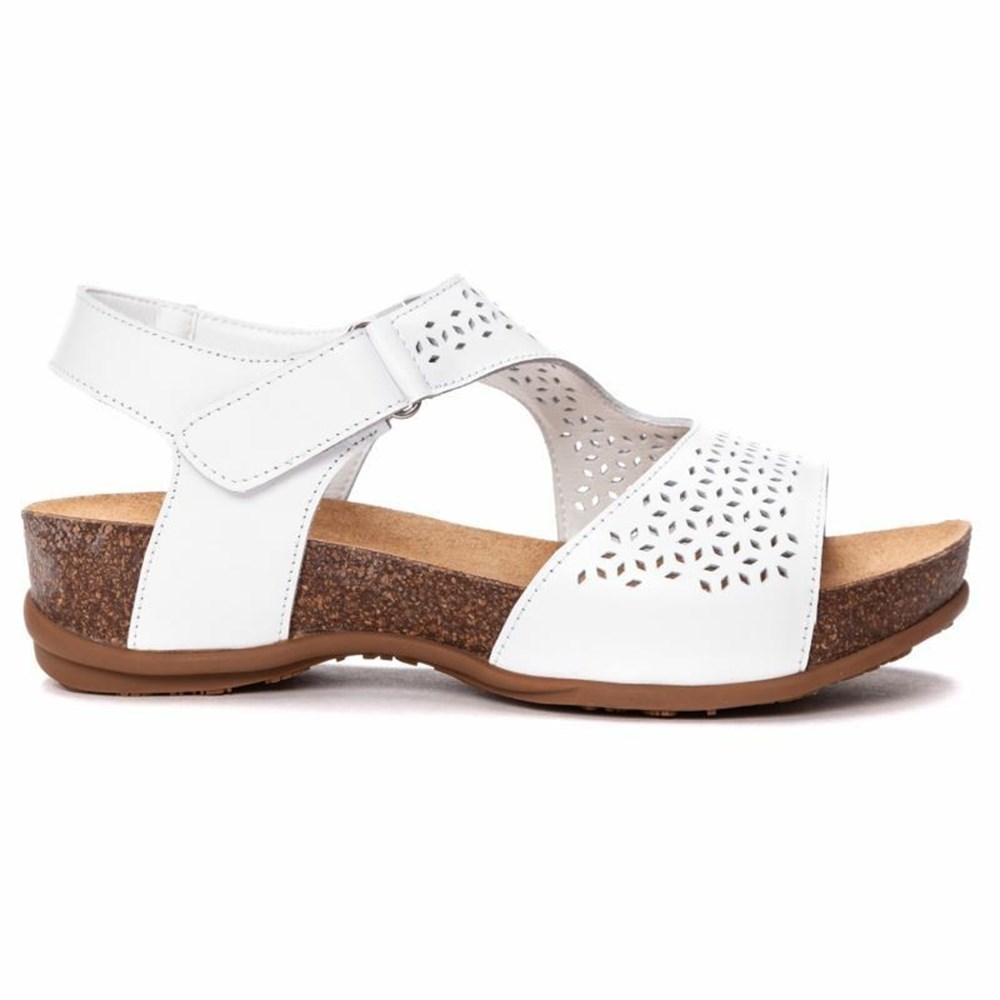 Sandalias Propet Phoebe Mujer Blancas | DBME-12358