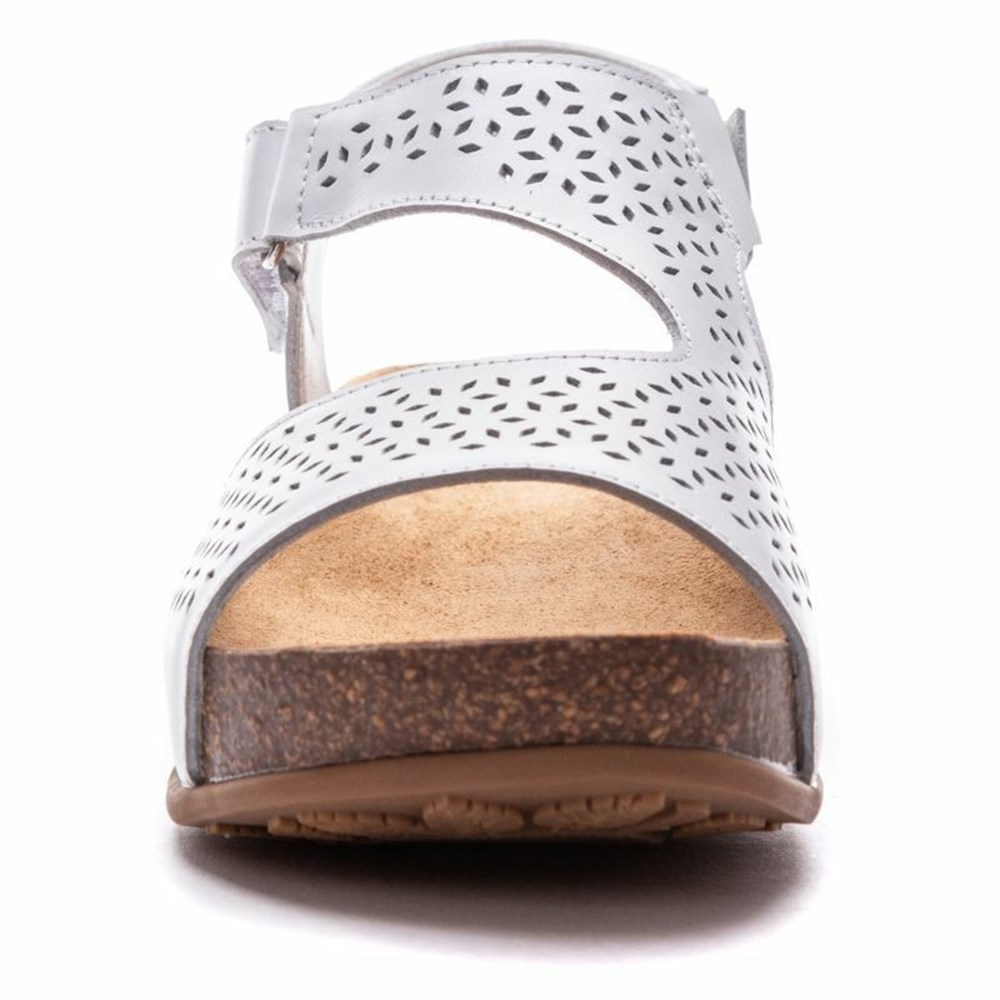 Sandalias Propet Phoebe Mujer Blancas | DBME-12358