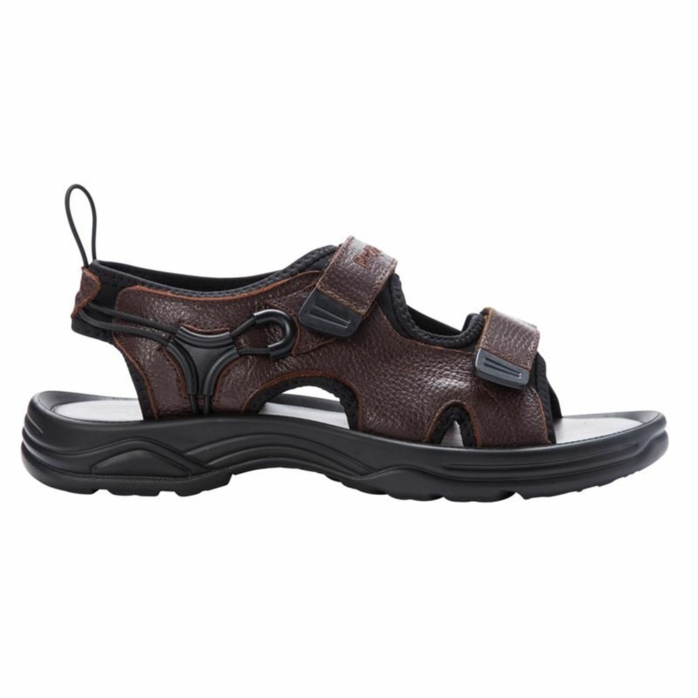 Sandalias Propet SurfWalker II Hombre Marrones | VAEF-89017