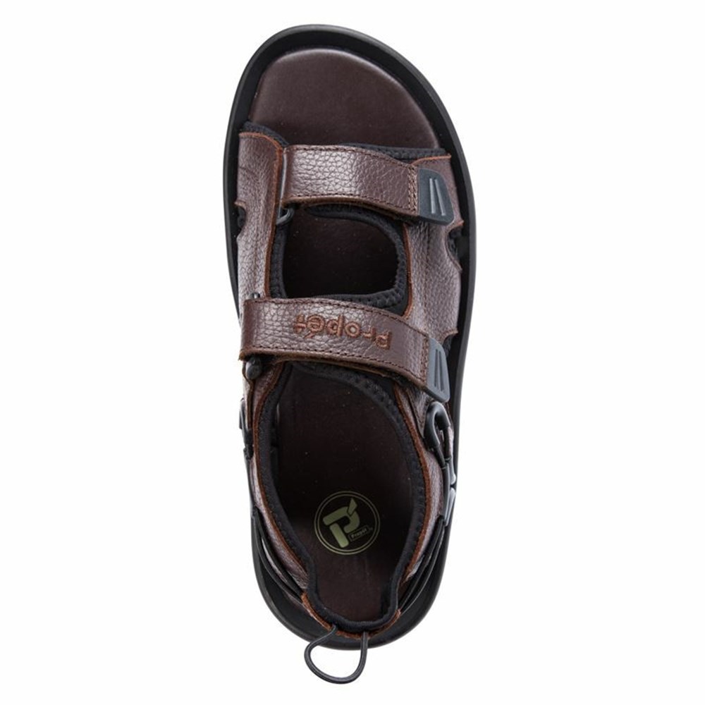 Sandalias Propet SurfWalker II Hombre Marrones | VAEF-89017