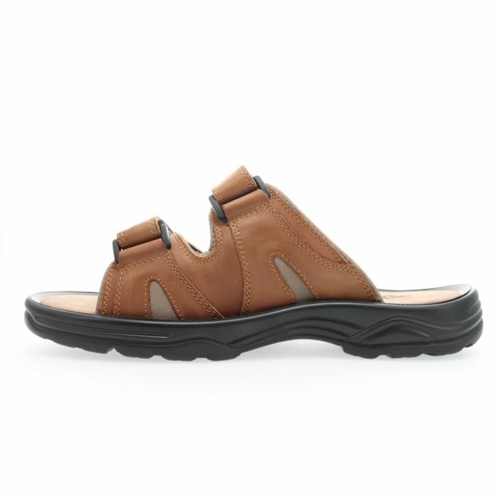 Sandalias Propet Vero Hombre Marrones | CGBM-72103