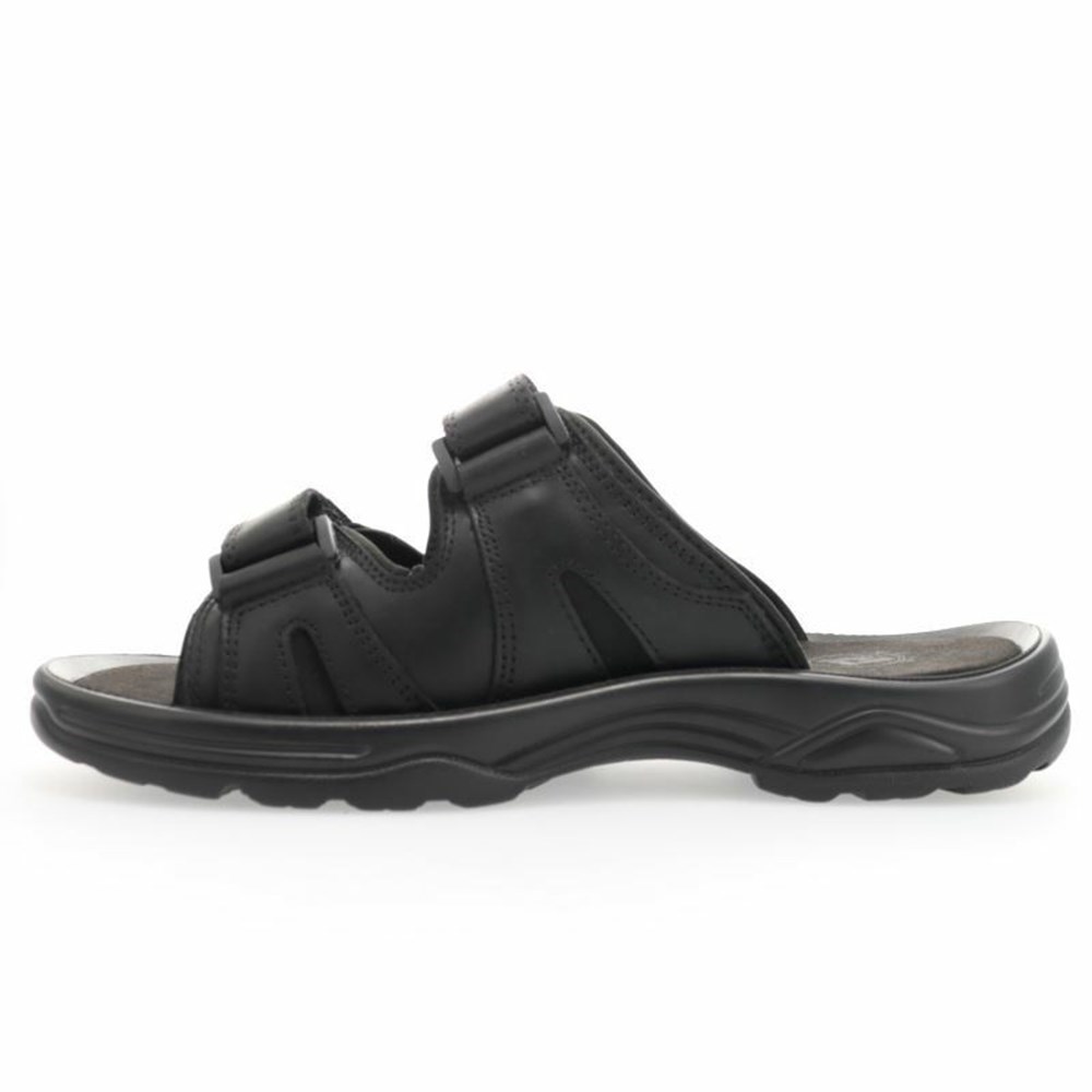 Sandalias Propet Vero Hombre Negras | CGWY-09258