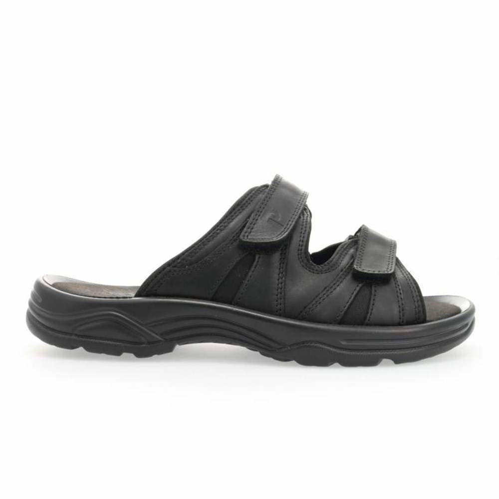 Sandalias Propet Vero Hombre Negras | CGWY-09258