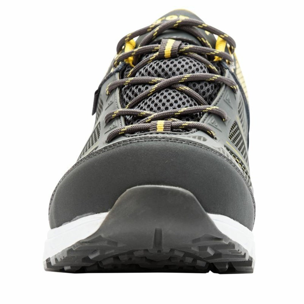 Zapatillas Para Caminar Propet Seeley Hombre Gris Amarillo | KTCV-04985