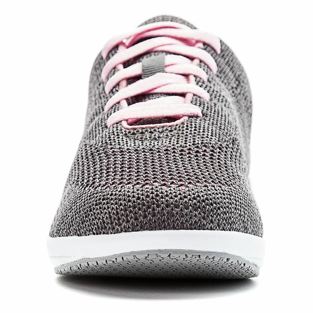 Zapatillas Para Caminar Propet Washable Walker Evolution Mujer Gris Rosas | ATPC-76413