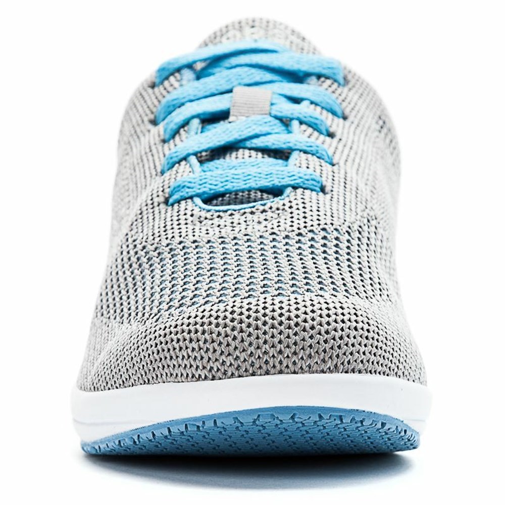 Zapatillas Para Caminar Propet Washable Walker Evolution Mujer Gris Azules | YFLA-84952