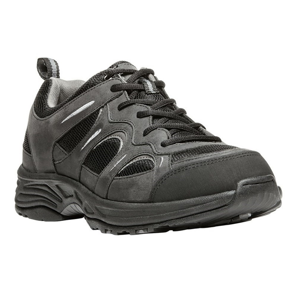 Zapatillas Propet Connelly Hombre Negras | LJRF-54162