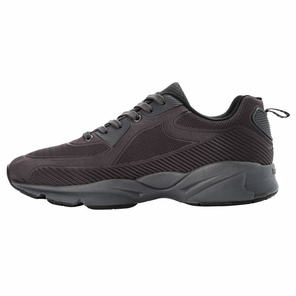 Zapatillas Propet Estabilidad Laser Hombre Gris Oscuro | LKDY-41730