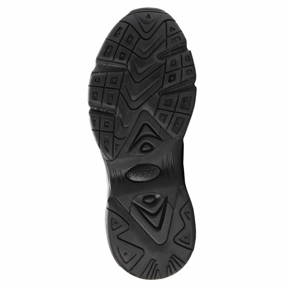 Zapatillas Propet Estabilidad Laser Hombre Negras | NGCB-69204