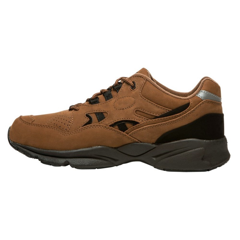 Zapatillas Propet Estabilidad Walker Hombre Negras | JWZQ-96053