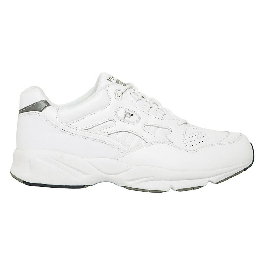 Zapatillas Propet Estabilidad Walker Hombre Blancas | ZDTF-04816