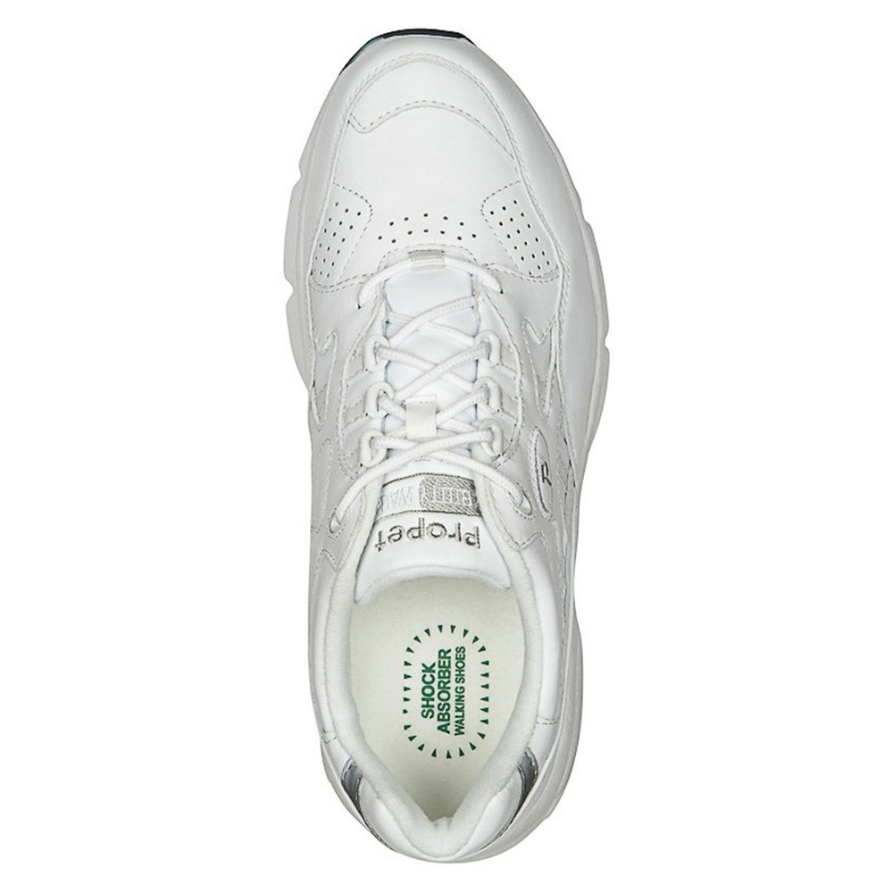 Zapatillas Propet Estabilidad Walker Hombre Blancas | ZDTF-04816