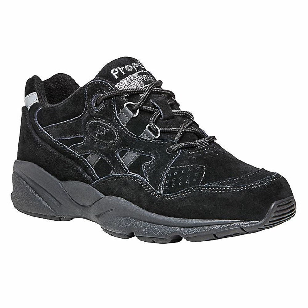 Zapatillas Propet Estabilidad Walker Mujer Negras | HYBT-09416