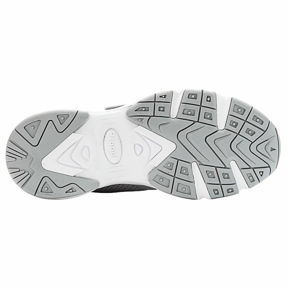 Zapatillas Propet Estabilidad X Correa Hombre Gris | QEPF-03941