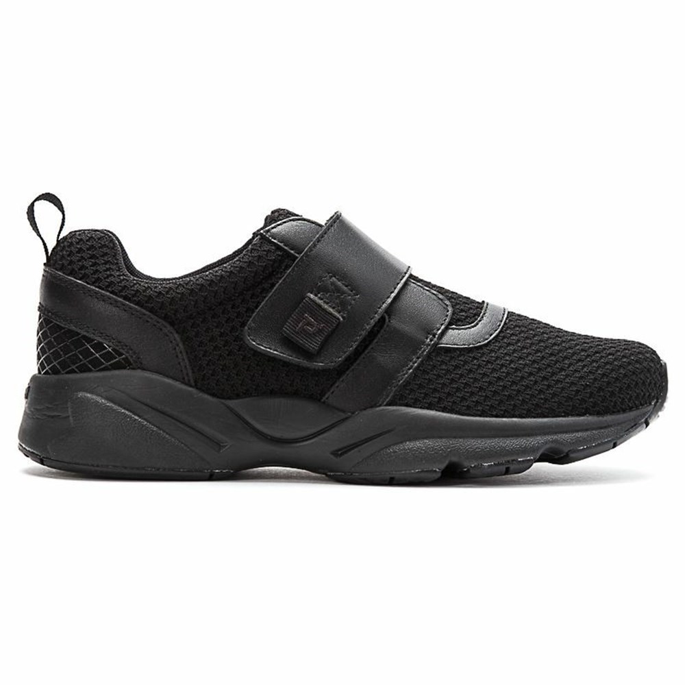 Zapatillas Propet Estabilidad X Correa Mujer Negras | LXUB-64581