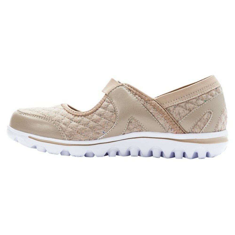 Zapatillas Propet Onalee Mujer Beige | IDFB-91260