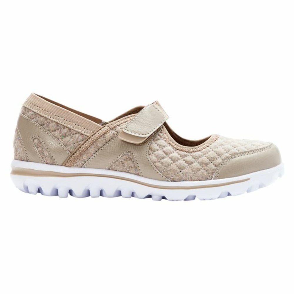 Zapatillas Propet Onalee Mujer Beige | IDFB-91260