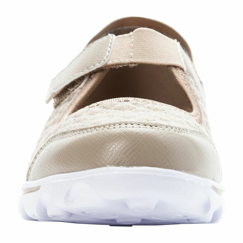 Zapatillas Propet Onalee Mujer Beige | IDFB-91260