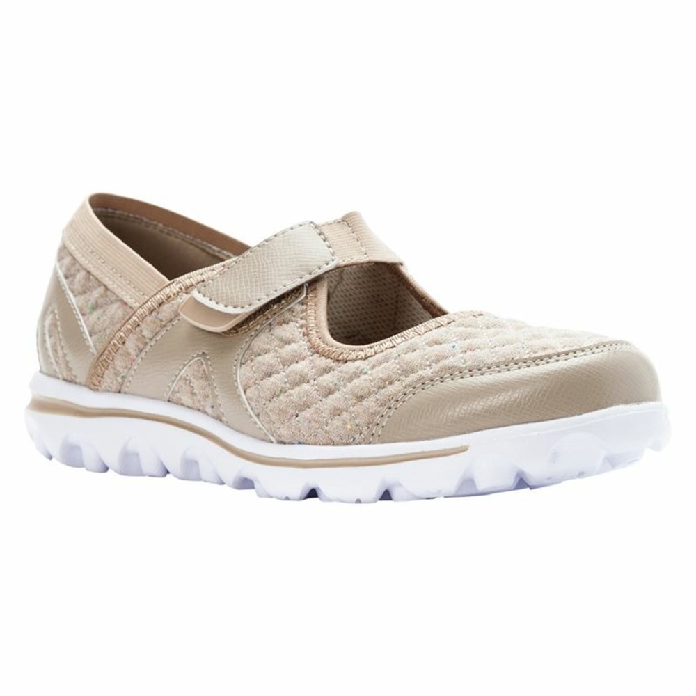 Zapatillas Propet Onalee Mujer Beige | IDFB-91260