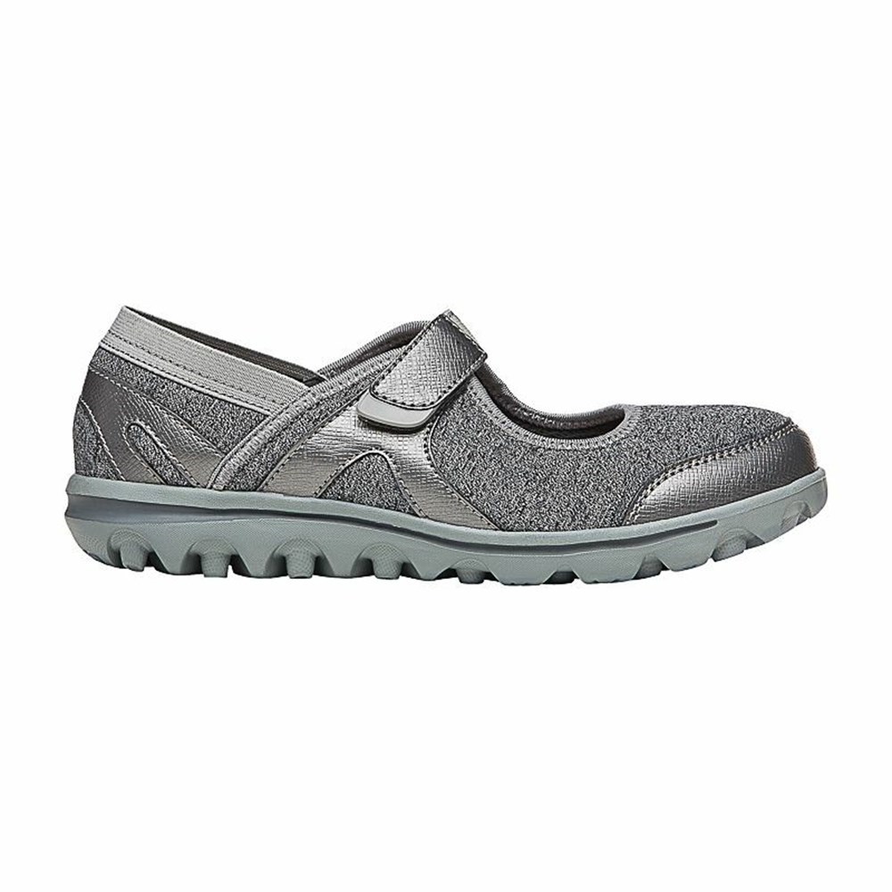 Zapatillas Propet Onalee Mujer Gris Plateadas | HWZS-57138