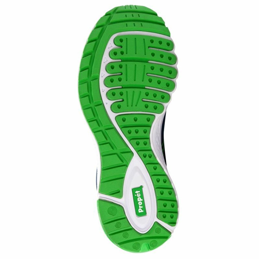 Zapatillas Propet One LT Mujer Azul Marino Verde Claro | GCMJ-03714