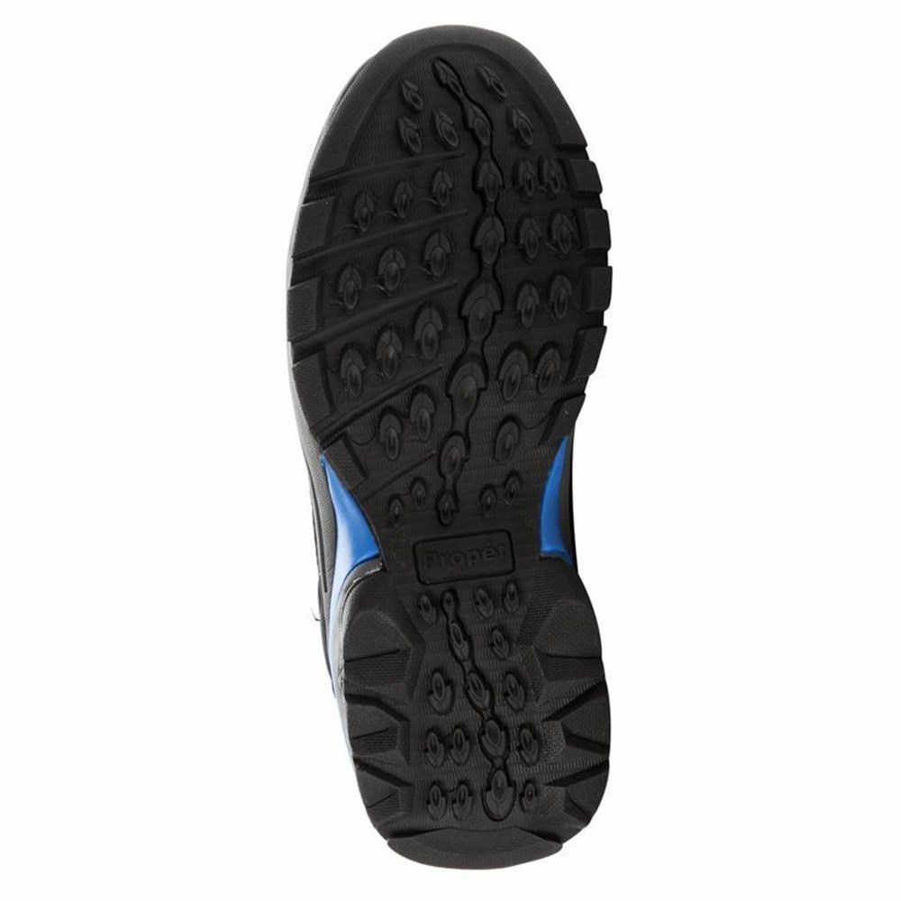 Zapatillas Propet Peak Mujer Negras Azul Real | QYUI-40298