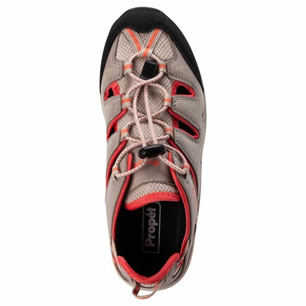 Zapatillas Propet Piper Mujer Beige Coral | DPHJ-58314