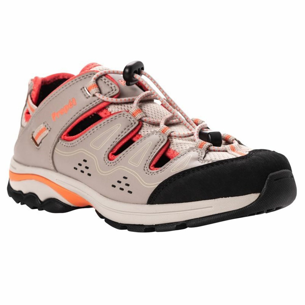 Zapatillas Propet Piper Mujer Beige Coral | DPHJ-58314