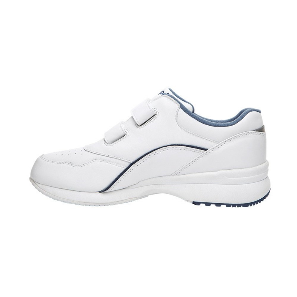 Zapatillas Propet Tour Walker Correa Mujer Blancas Azules | SFTM-56238