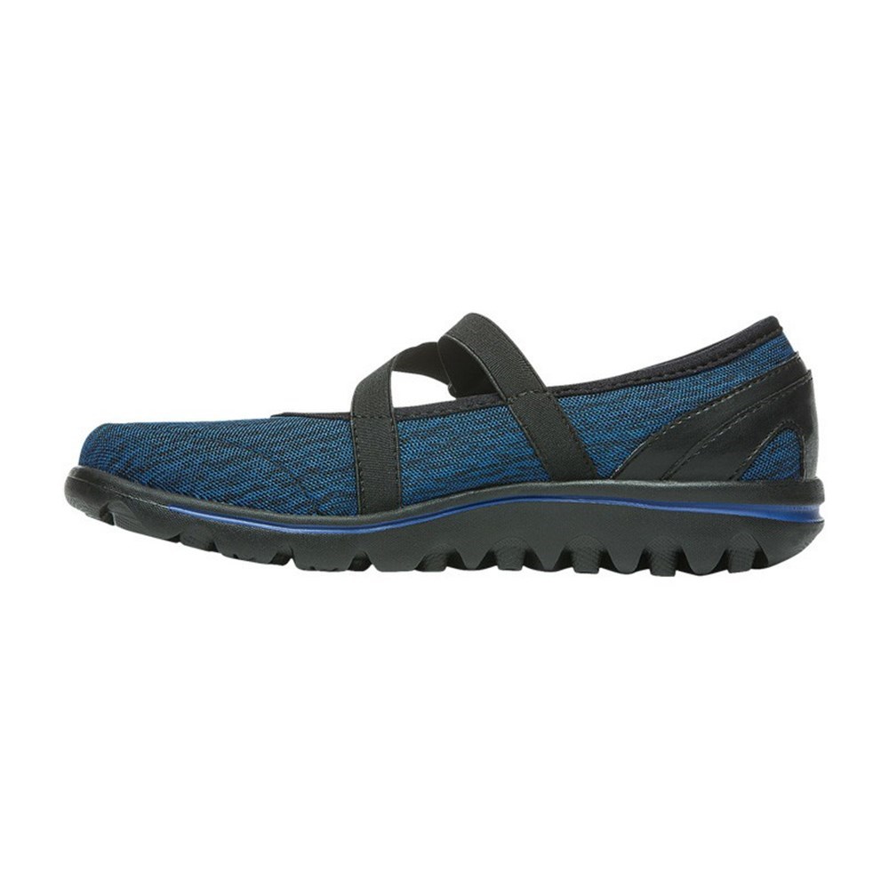 Zapatillas Propet TravelActiv Mary Jane Mujer Negras Azul Marino | EBLI-73965