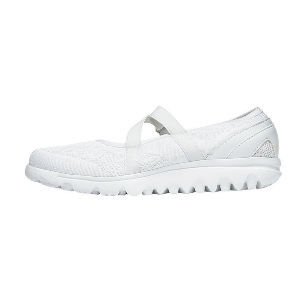 Zapatillas Propet TravelActiv Mary Jane Mujer Blancas | ERPH-21348