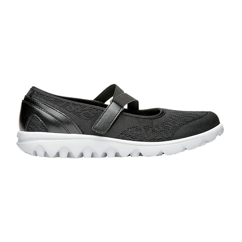 Zapatillas Propet TravelActiv Mary Jane Mujer Negras | NWIZ-07681