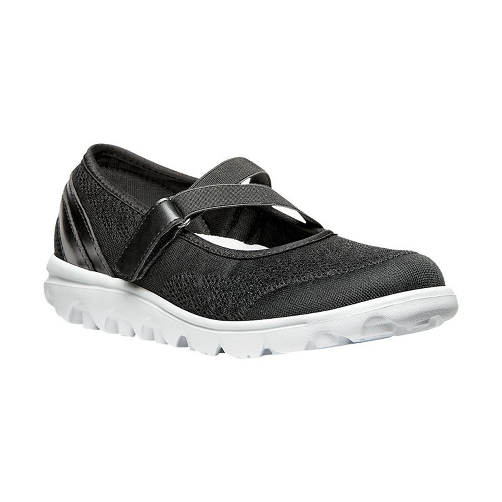 Zapatillas Propet TravelActiv Mary Jane Mujer Negras | NWIZ-07681