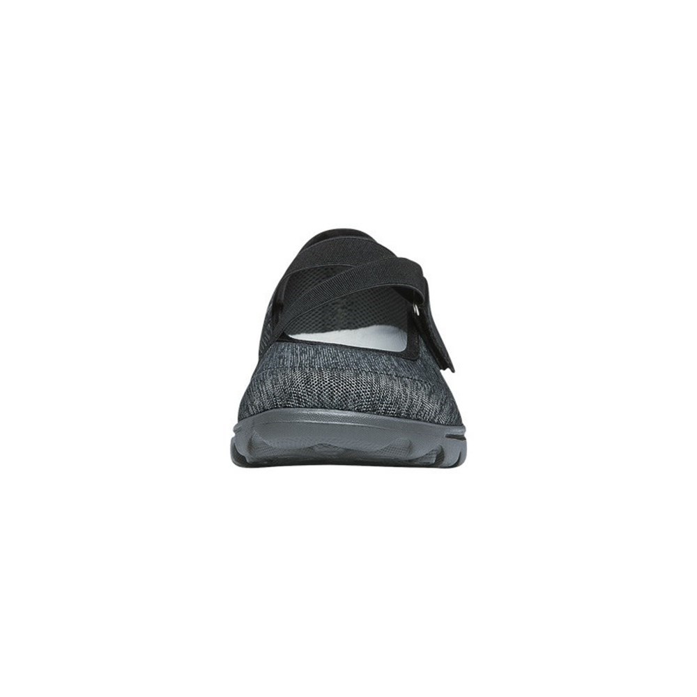 Zapatillas Propet TravelActiv Mary Jane Mujer Negras Gris | TAIB-83964