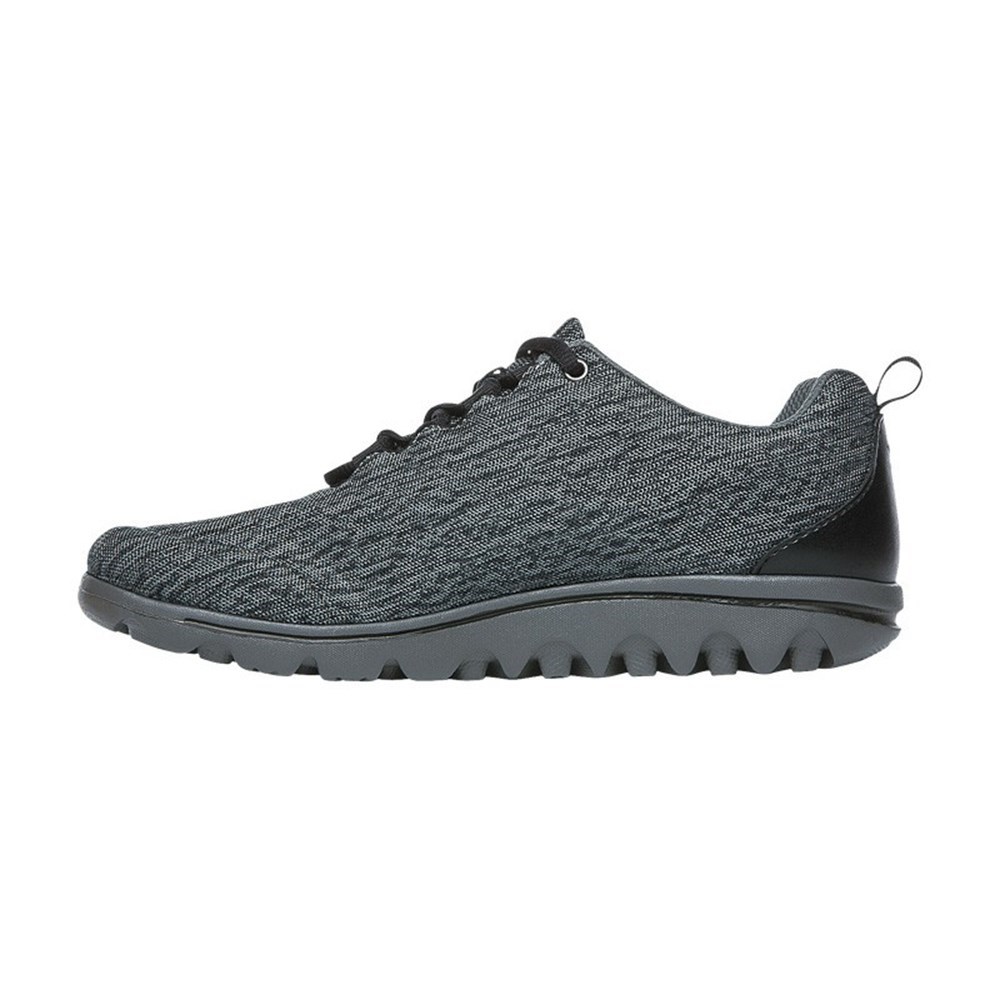 Zapatillas Propet TravelActiv Mujer Negras Gris | OZTE-80251