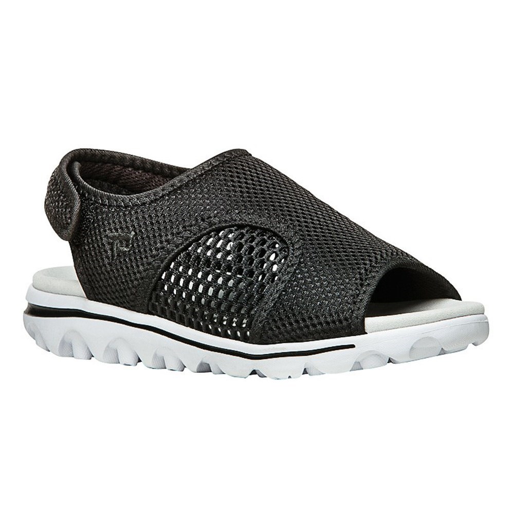 Zapatillas Propet TravelActiv SS Mujer Negras | UCWK-95037