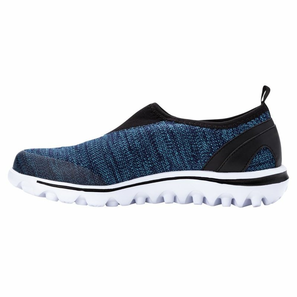 Zapatillas Propet TravelActive Slip-On Mujer Azules | DMLP-39801