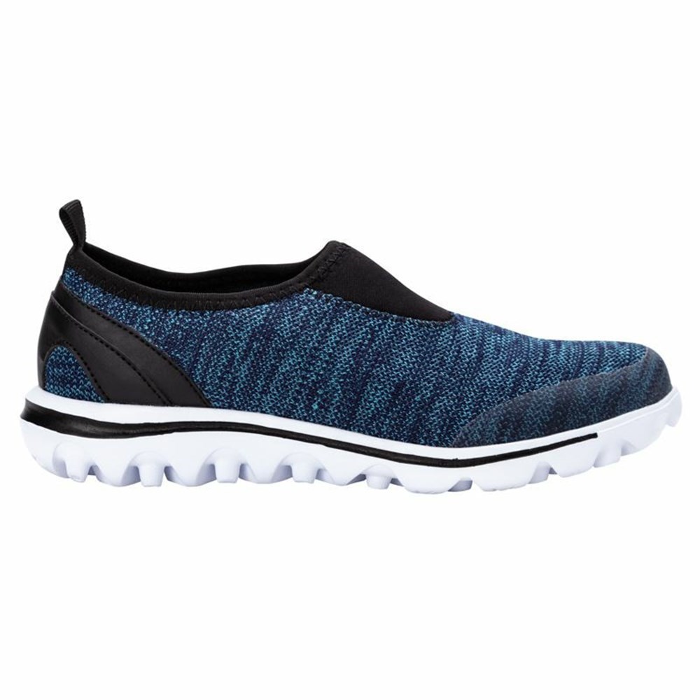 Zapatillas Propet TravelActive Slip-On Mujer Azules | DMLP-39801